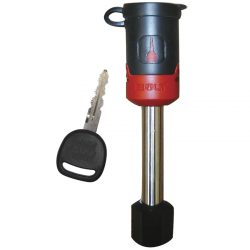Trailer Ball Lock TRIMAX UNIVERSAL RECEIVER LOCKW/ STAINLESS STEEL 2 1/2 Hitch Receiver